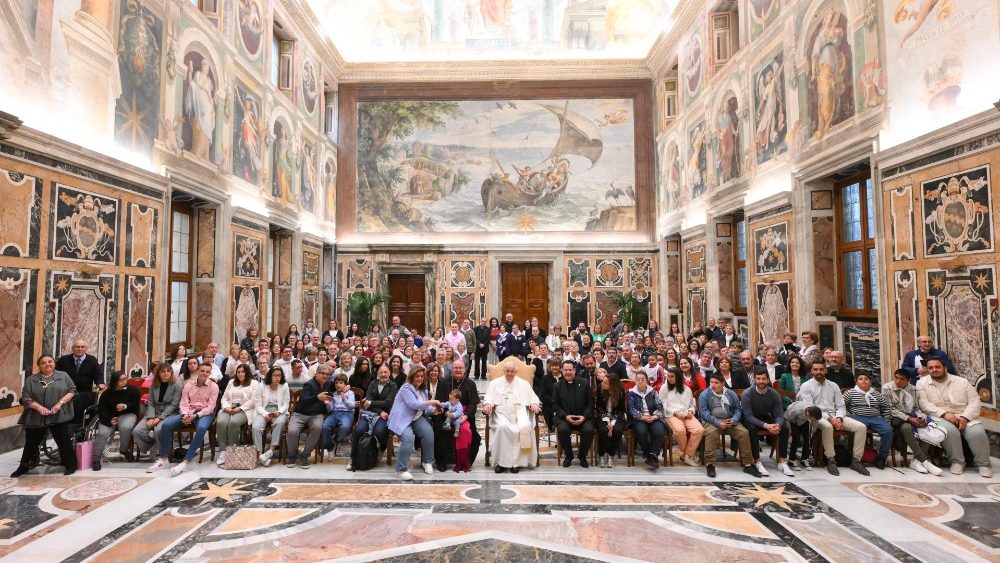 A audincia no Vaticano com o grupo de Toledo