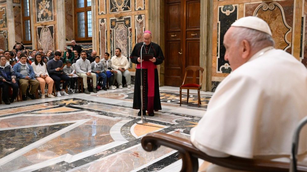 A audincia no Vaticano com o grupo de Toledo