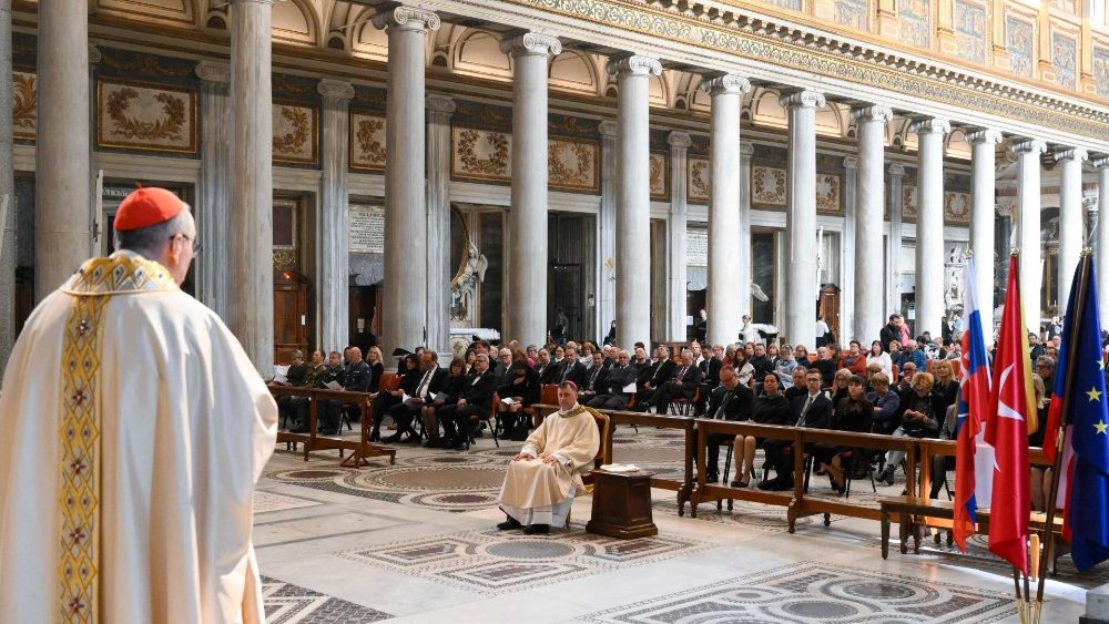 Slávnostná liturgia v Bazilike santa Maria Maggiore (17. apr. 2023)