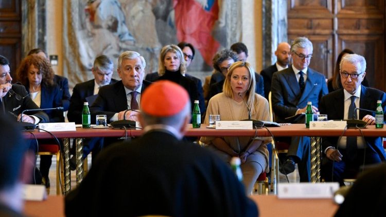 O encontro bilateral entre a Itlia e a Santa S em abril em vista do Jubileu 2025