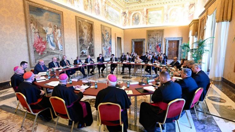 Bilaterálne stretnutie delegácií Talianska a Svätej stolice (19. apr. 2023)