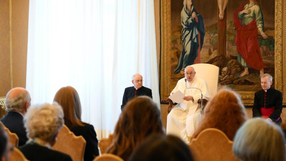 Аўдыенцыя для членаў Papal Foundation