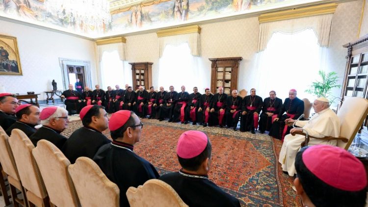 O encontro com o Papa no Vaticano