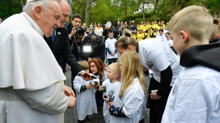 Der Papst in Budapest