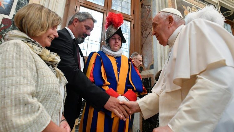 MAP meeting with the Swiss Guards