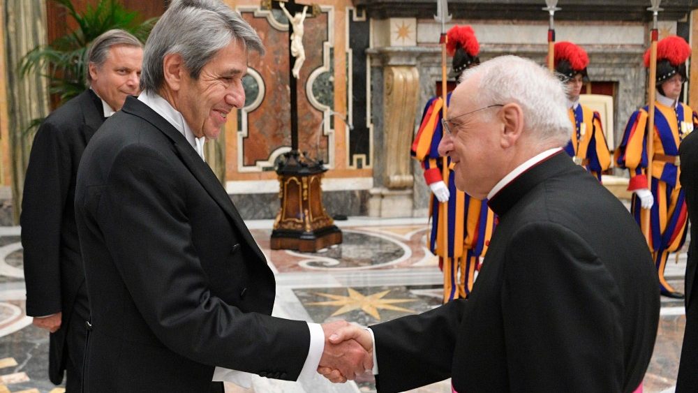 A audincia desta segunda-feira (8), no Vaticano