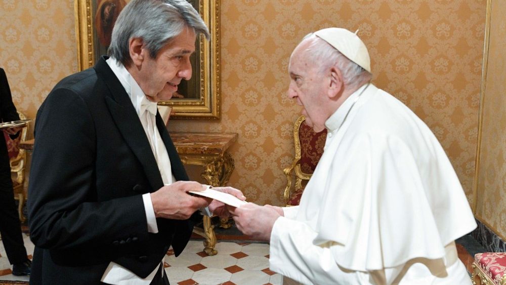 A audincia desta segunda-feira (8), no Vaticano