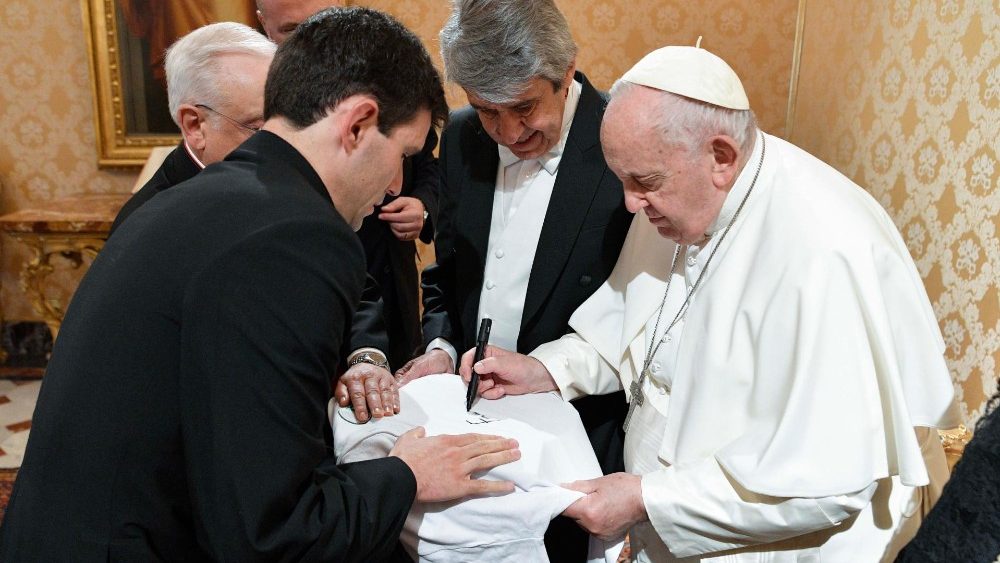 A audincia desta segunda-feira (8), no Vaticano