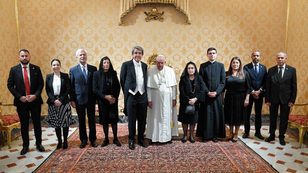 A audincia desta segunda-feira (8), no Vaticano