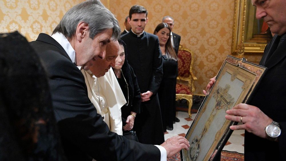 A audincia desta segunda-feira (8), no Vaticano