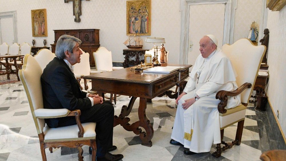 A audincia desta segunda-feira (8), no Vaticano
