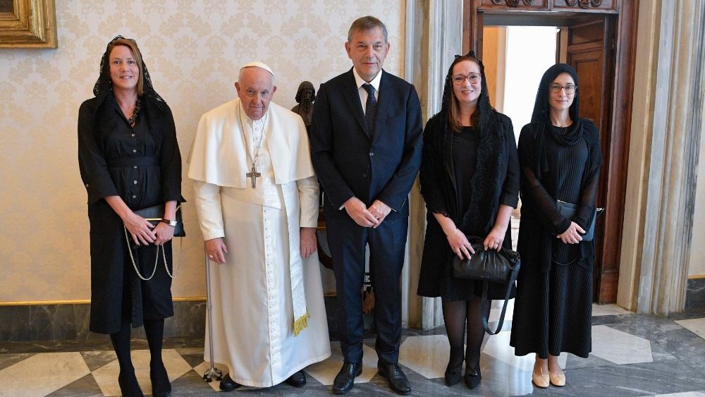 A audincia com o Papa no Vaticano