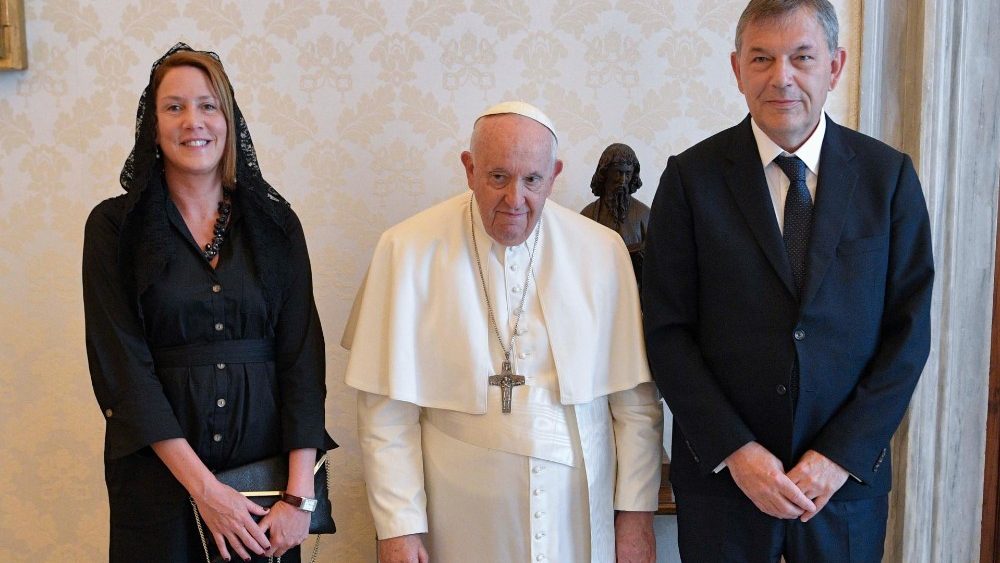 A audincia com o Papa no Vaticano