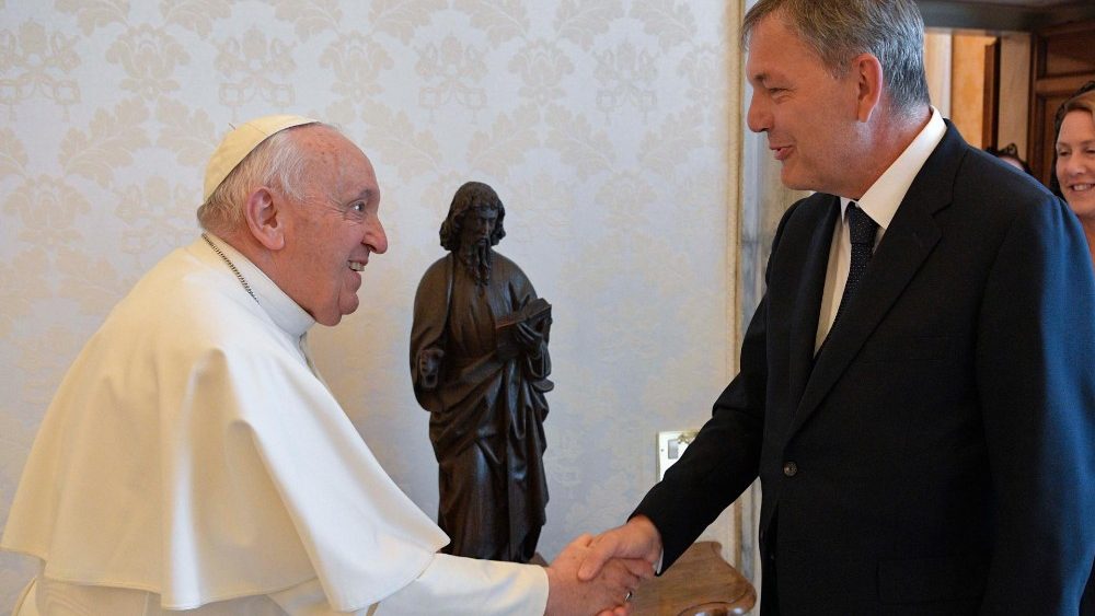 A audincia com o Papa no Vaticano