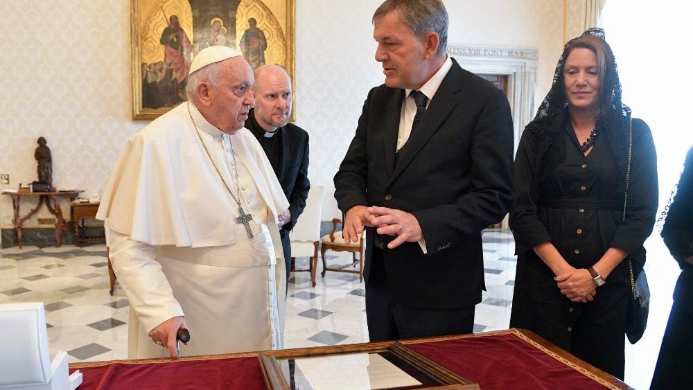 A audincia com o Papa no Vaticano