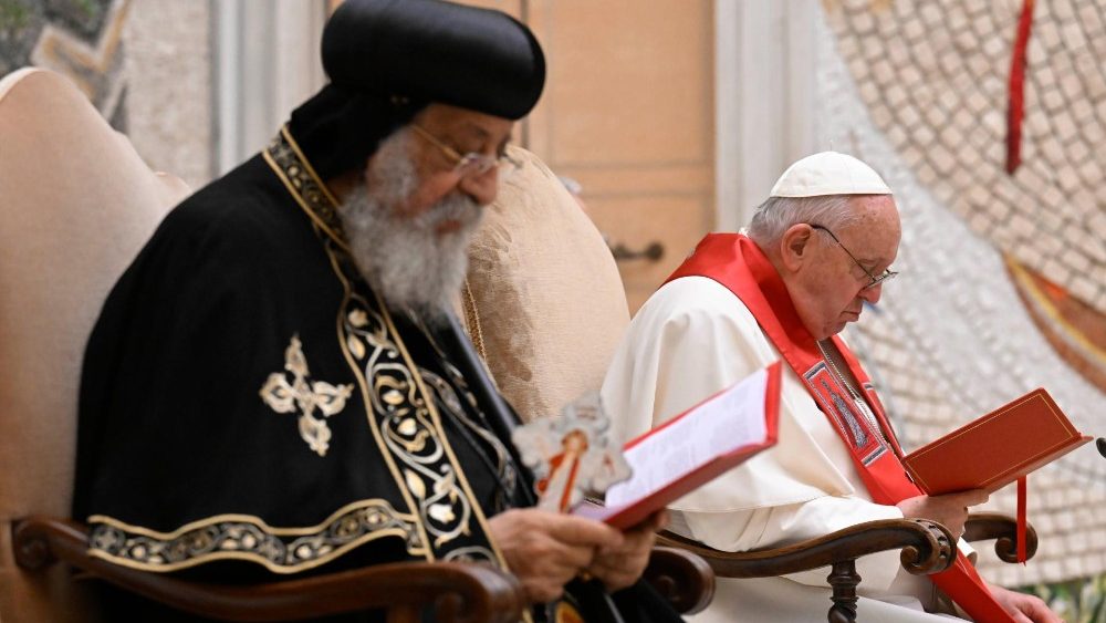 2023.05.11 Sua SantitÃ  Tawadros II, Patriarca Copto Ortodosso di Alessandria