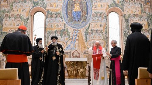 François à Tawadros II: se pencher vers l’avenir dans l’unité