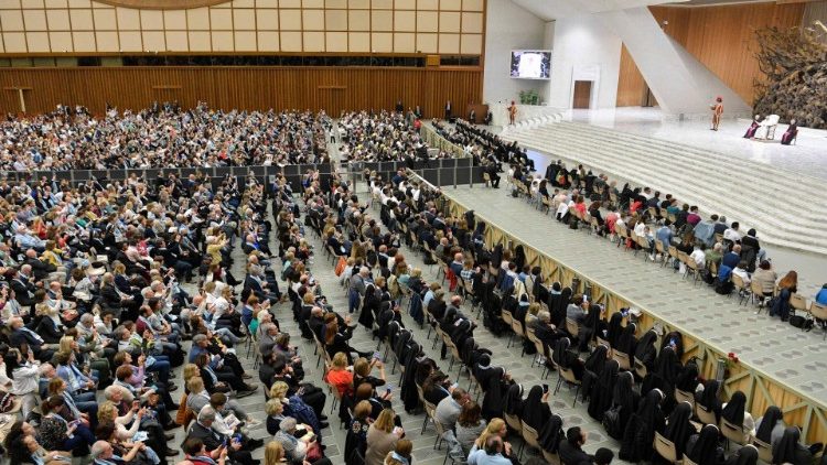 Popiežiaus audiencija Pašaukimų šeimai
