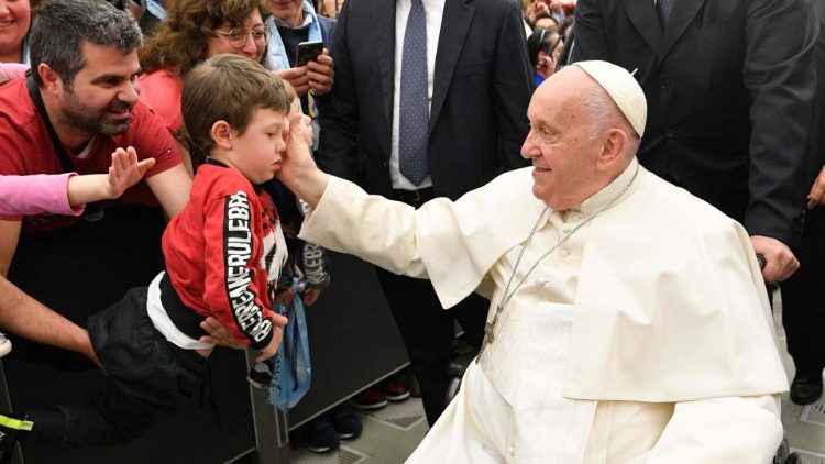 Papa Francisco recebe os peregrinos da Famlia Vocacionista