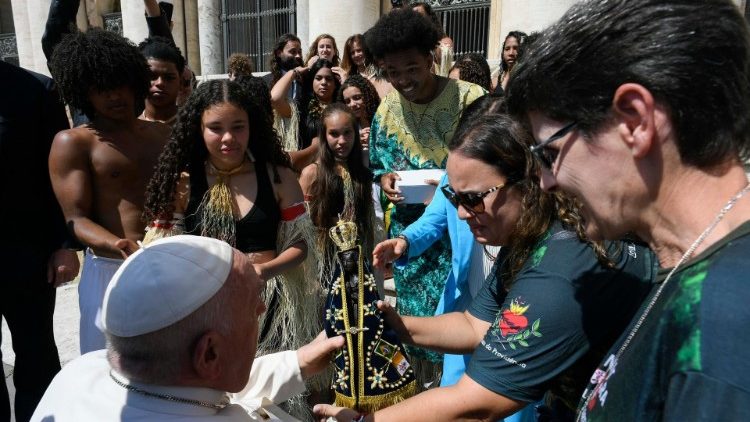 O Brasil e a Amaz?nia presentes na Audincia Geral com o Papa na quarta-feira (24)