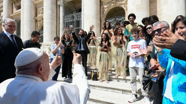 The Capoeira performers and MAP Francis