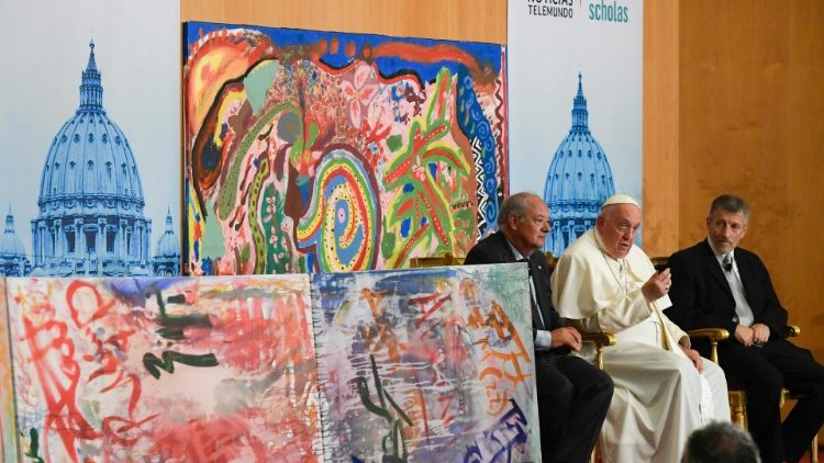 Una immagine dell'incontro