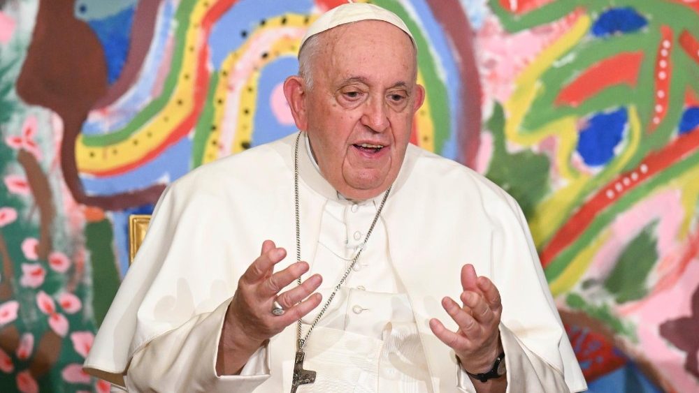 Papa na susretu s članovima Zaklade Scholas Occurrentes