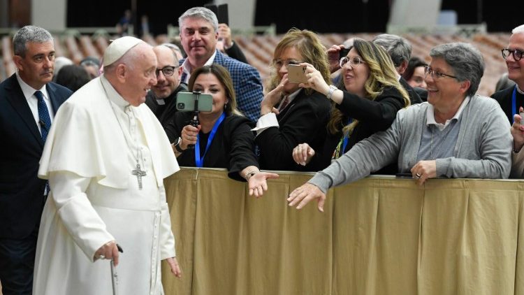 Papa Francesco udienza