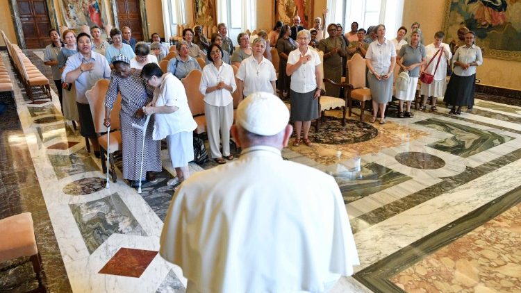 MAP Francis with Claretian Missionary Sisters