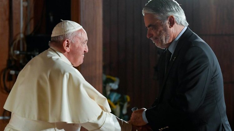 Il saluto di uno dei rappresentanti delle associazioni presenti