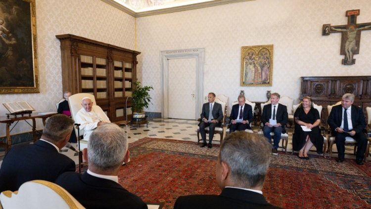 Un momento dell'udienza
