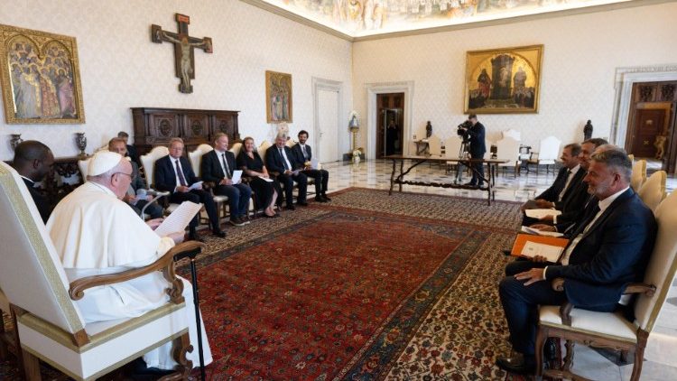 Un momento dell'udienza