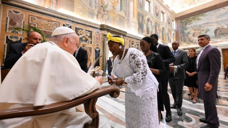 MAP Francis meeting members of the International Catholic Legislators Network