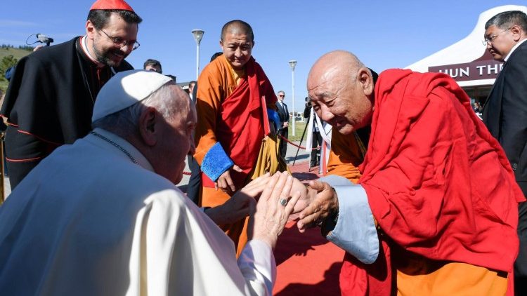 Interreligious and ecumenical meeting in Ulaanbaatar