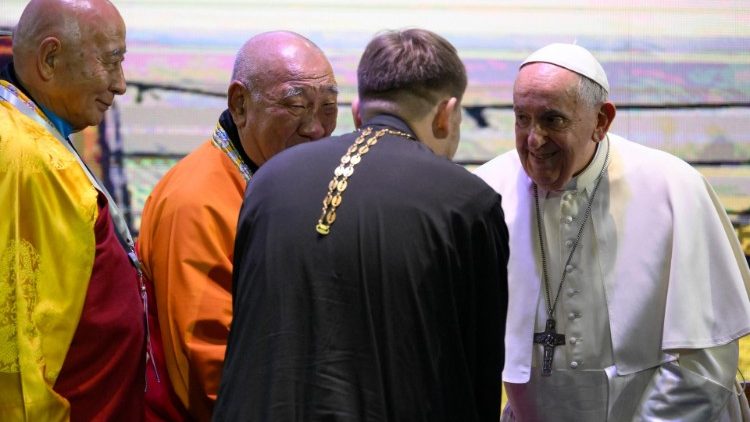 Ecumenical and Interreligious Meeting in the Hun Theatre