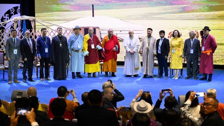 Ecumenical and Interreligious Meeting in the Hun Theatre