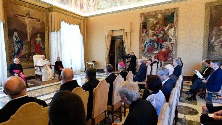 Uno scorcio della Sala del Concistoro