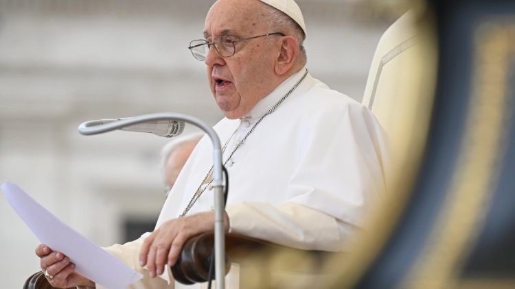 Papa Francesco all'Udienza generale odierna