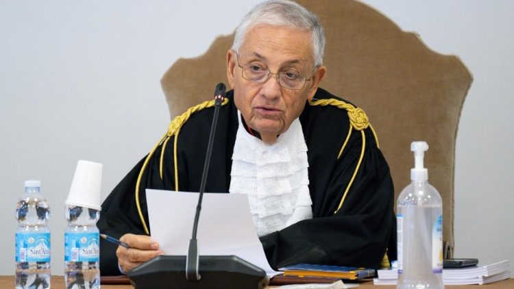 Il presidente del Tribunale vaticano, Giuseppe Pignatone