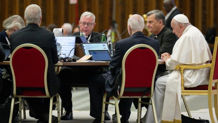 Cardinal Jean-Claude Hollerich at the Synod on Synodality