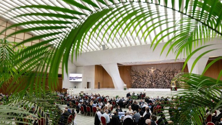 I lavori in Aula Paolo VI