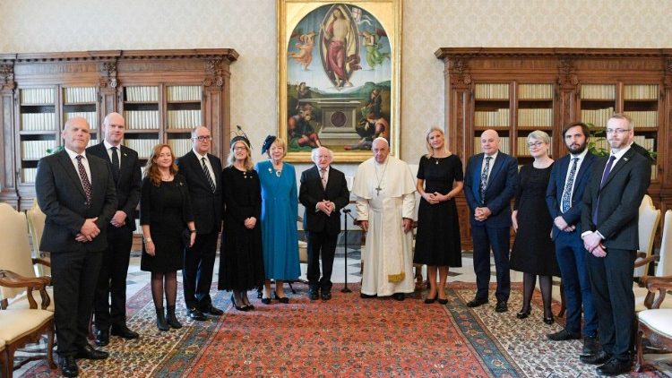 La audiencia con el Papa Francisco