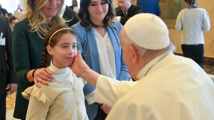 Incontro di Papa Francesco con i partecipanti all'Assemblea generale della European Parents Association (Epa)