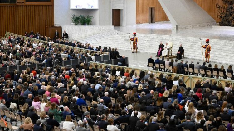 L'udienza in Aula Paolo VI
