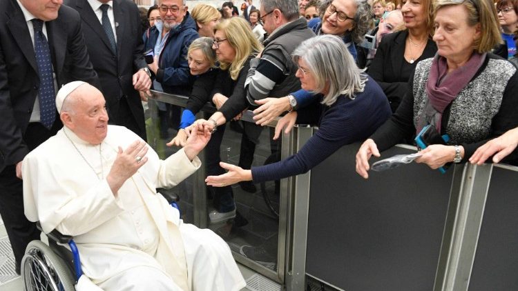 Un momento dell'udienza
