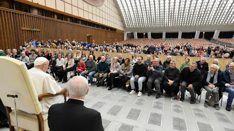 Un momento dell'udienza