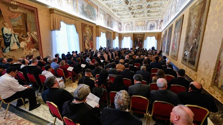 Un momento dell'udienza