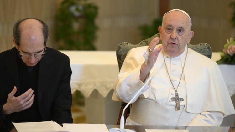 La benedizione del Papa