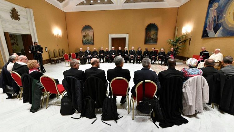 Un momento dell'udienza