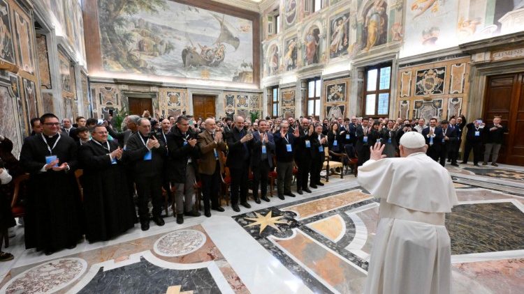 Il Papa riceve la delegazione dell'Associazione Nazionale San Paolo Italia (Anspi)